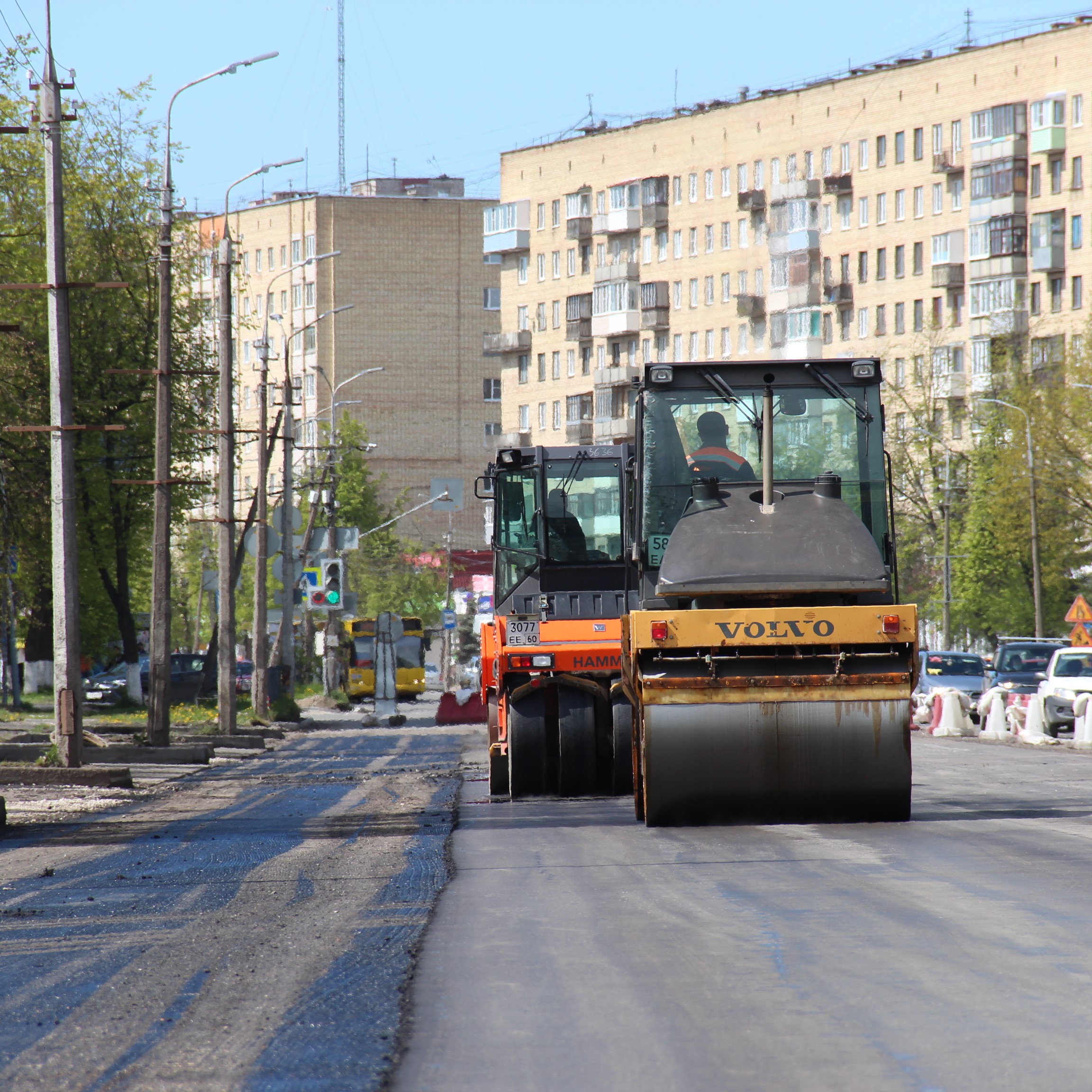 Определен перечень дорог для ремонта в 2023-2025 годах в Пскове